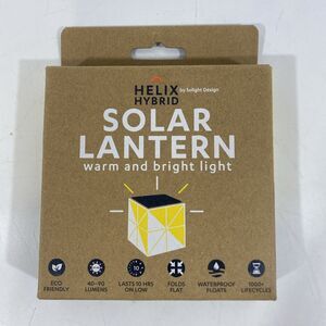 SOLIGHT DESIGN Solar Lantern Helix Hybrid Emergency Rechargeable LED Lantern